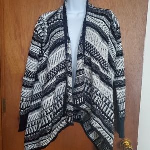 Maurices printed cardigan sweater